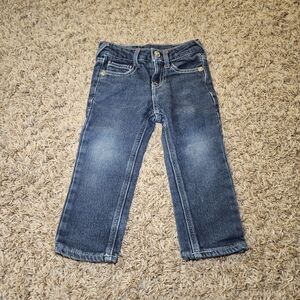 True Religion Jeans Toddler Size 2T Blue Denim Medium Wash Cotton Blend